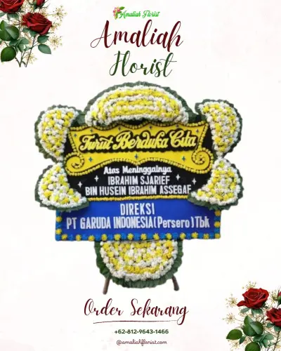 Papan Bunga Duka di Prapag Kidul